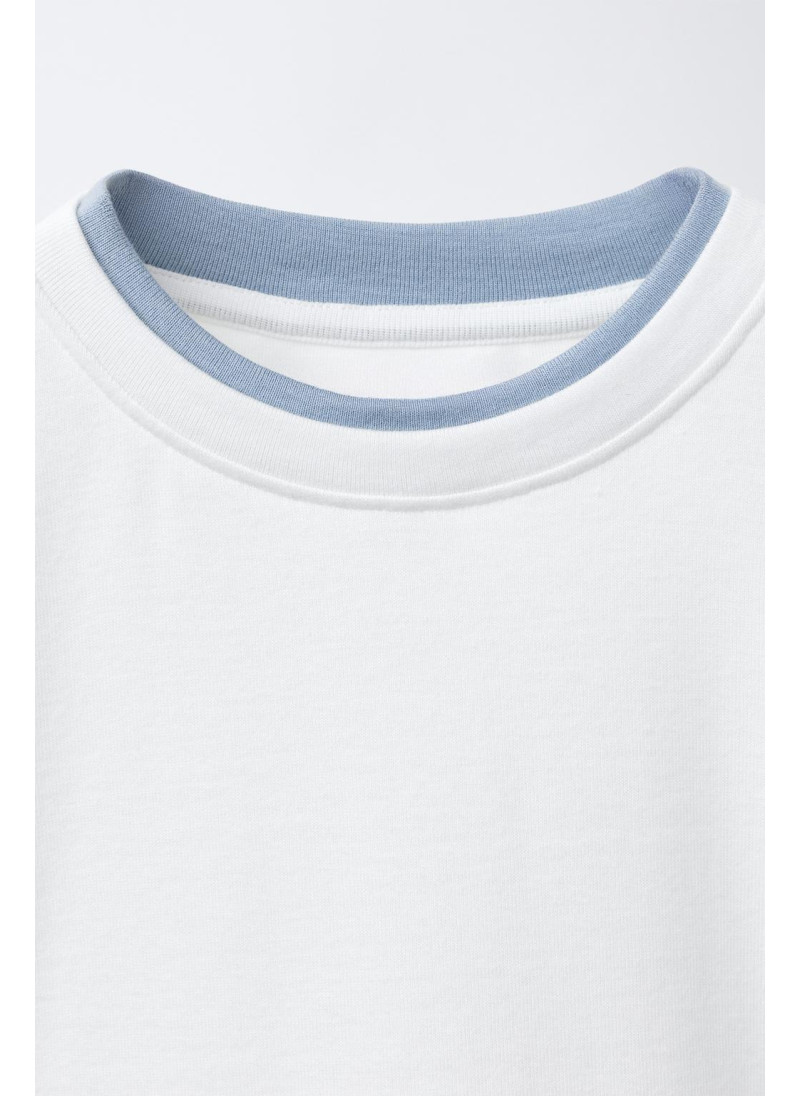 ДВОЙНАЯ ФУТБОЛКА ИЗ МОДАЛА ДВОЙНАЯ ФУТБОЛКА ИЗ МОДАЛА