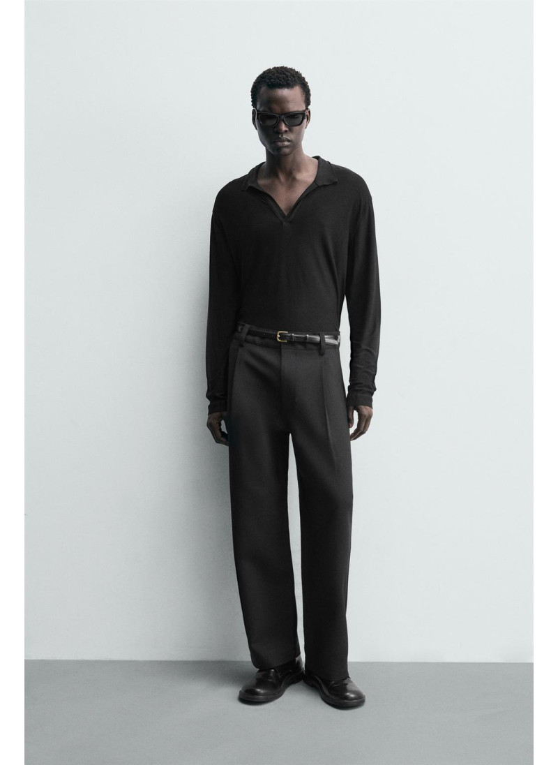 Поло из полупрозрачного ле�...