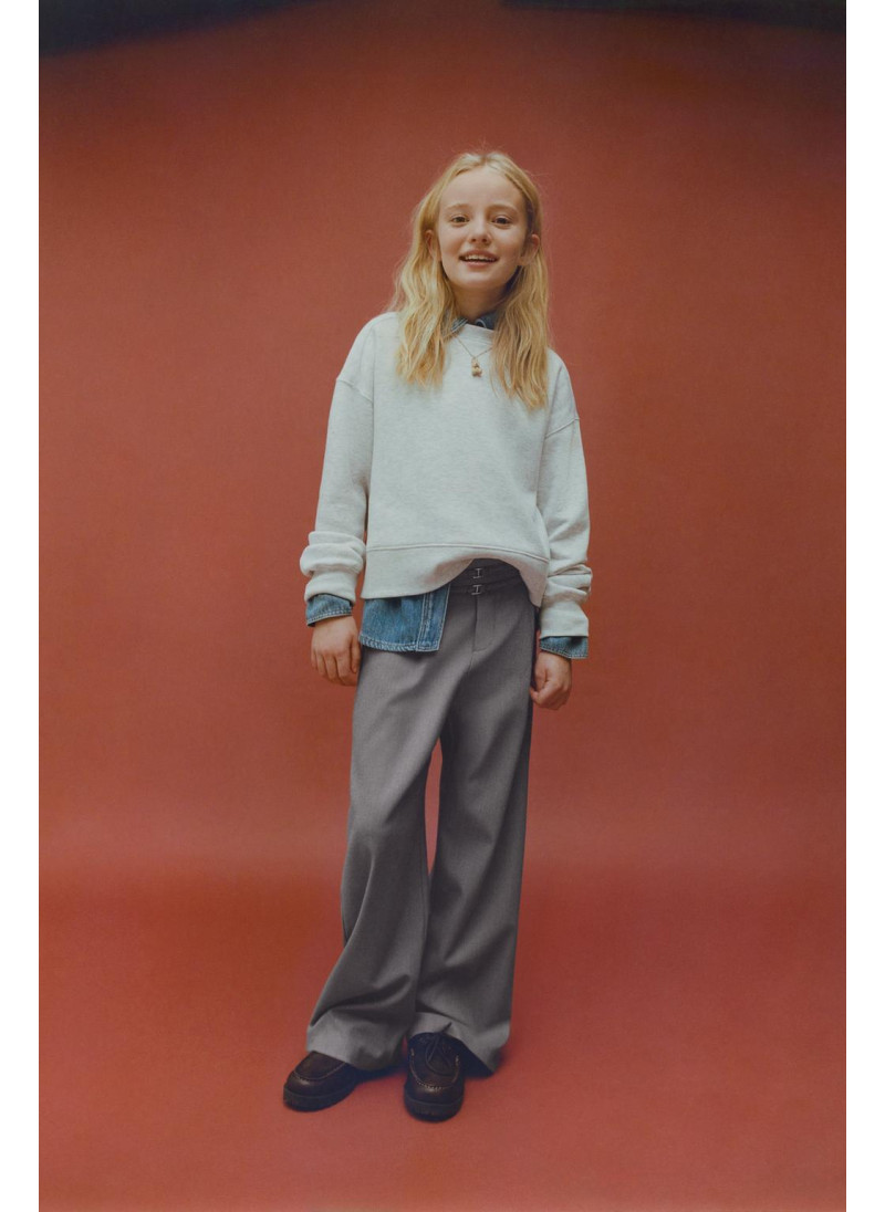 БРЮКИ WIDE LEG «ГУСИНАЯ ЛАПКА» ...