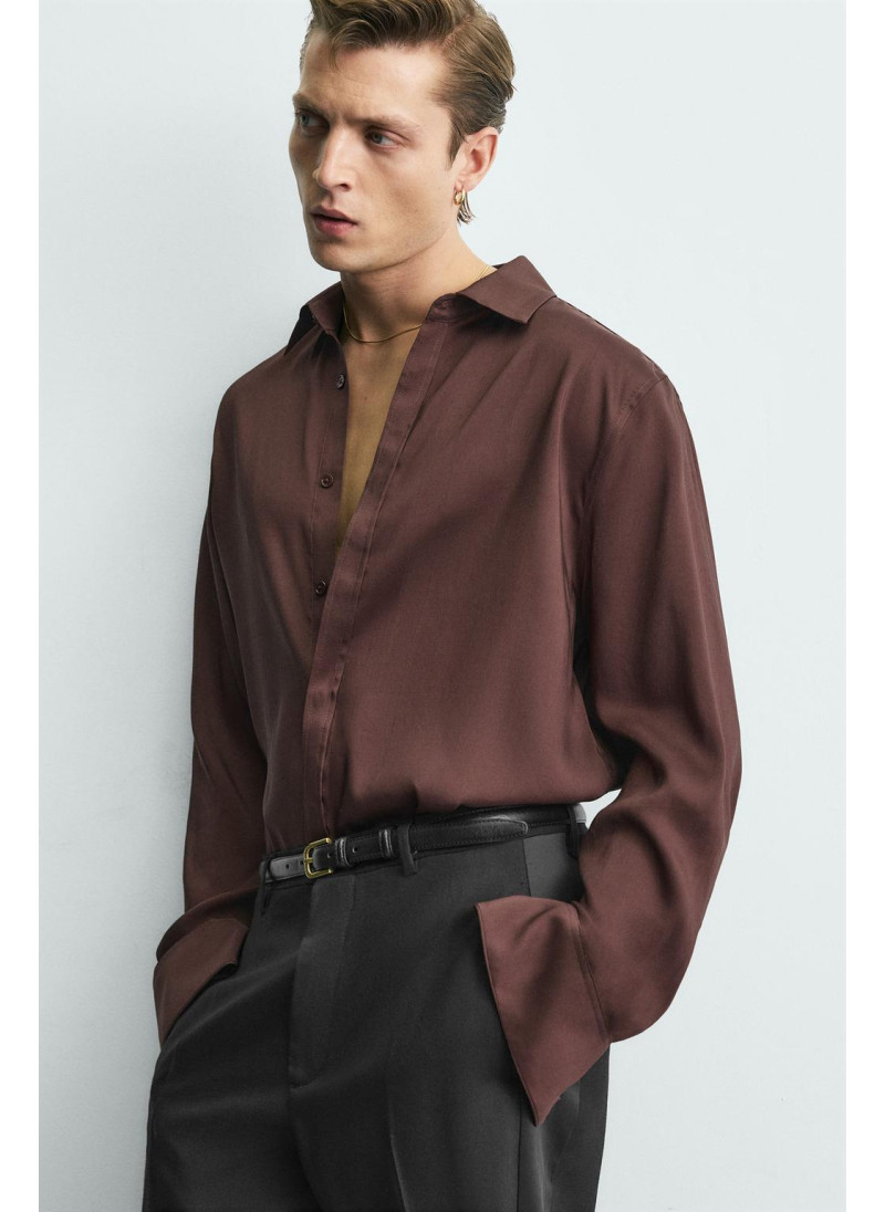 РУБАШКА RELAXED FIT ИЗ 100% ШЕЛКА LIMITED EDITION РУБАШКА RELAXED FIT ИЗ 100% ШЕЛКА LIMITED EDITION