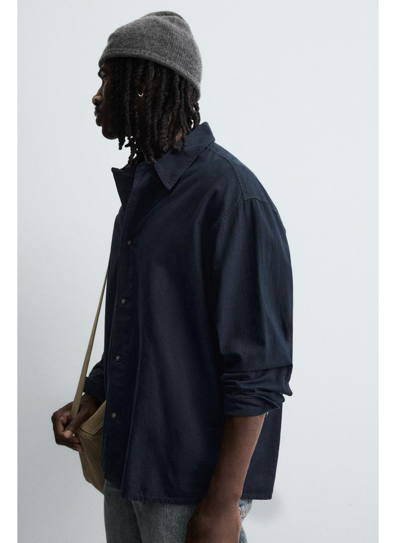 Рубашка в клетку свободного кроя Рубашка в клетку свободного кроя