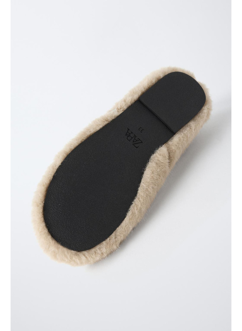 БАЛЕТКИ С ИСКУССТВЕННЫМ МЕХОМ БАЛЕТКИ С ИСКУССТВЕННЫМ МЕХОМ