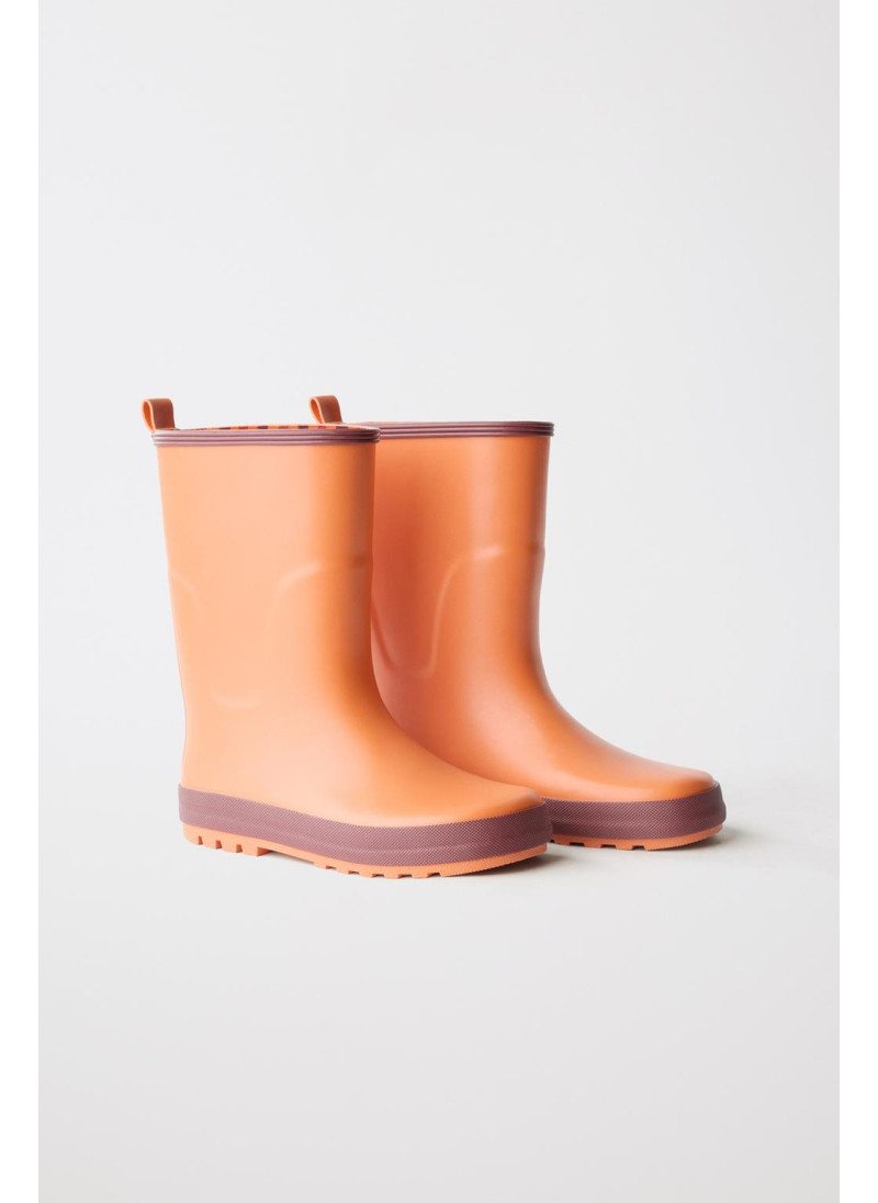 Резиновые сапоги с блоками цветов Резиновые сапоги с блоками цветов