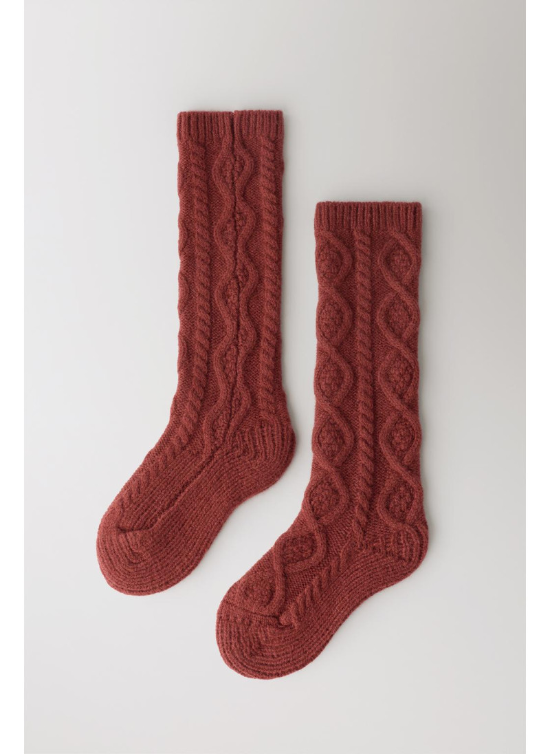 Длинные вязаные носки из 100% шерсти лимитированная коллекция Длинные вязаные носки из 100% шерсти лимитированная коллекция