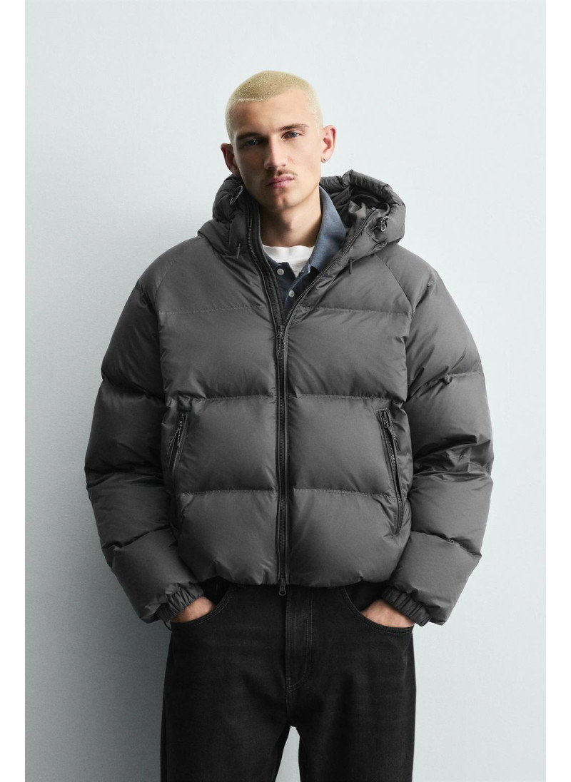 Пуховик с отделкой от влаги из 100% пера Пуховик с отделкой от влаги из 100% пера