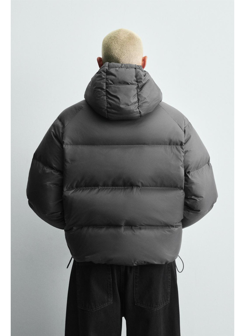 Пуховик с отделкой от влаги из 100% пера Пуховик с отделкой от влаги из 100% пера