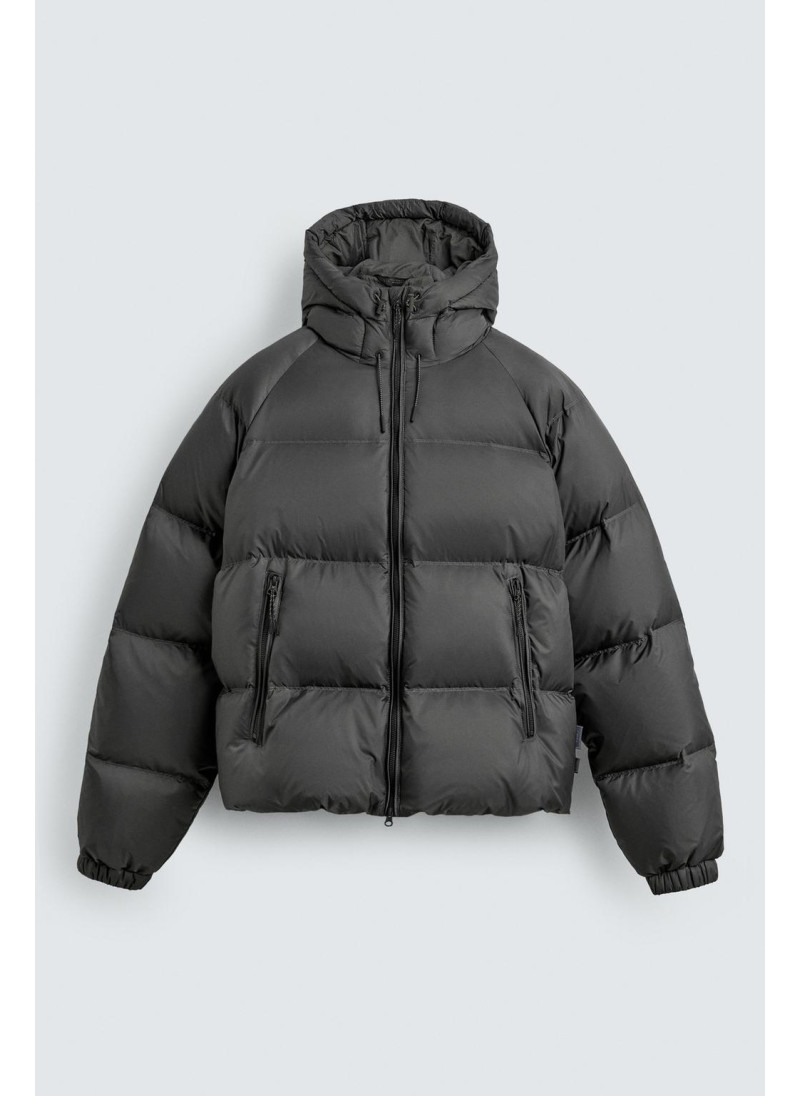 Пуховик с отделкой от влаги из 100% пера Пуховик с отделкой от влаги из 100% пера