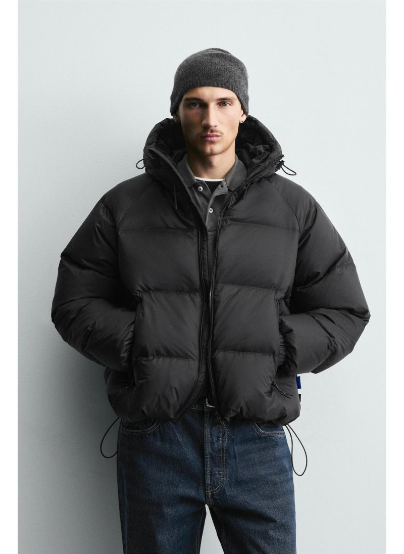 Пуховик с отделкой от влаги из 100% пера Пуховик с отделкой от влаги из 100% пера