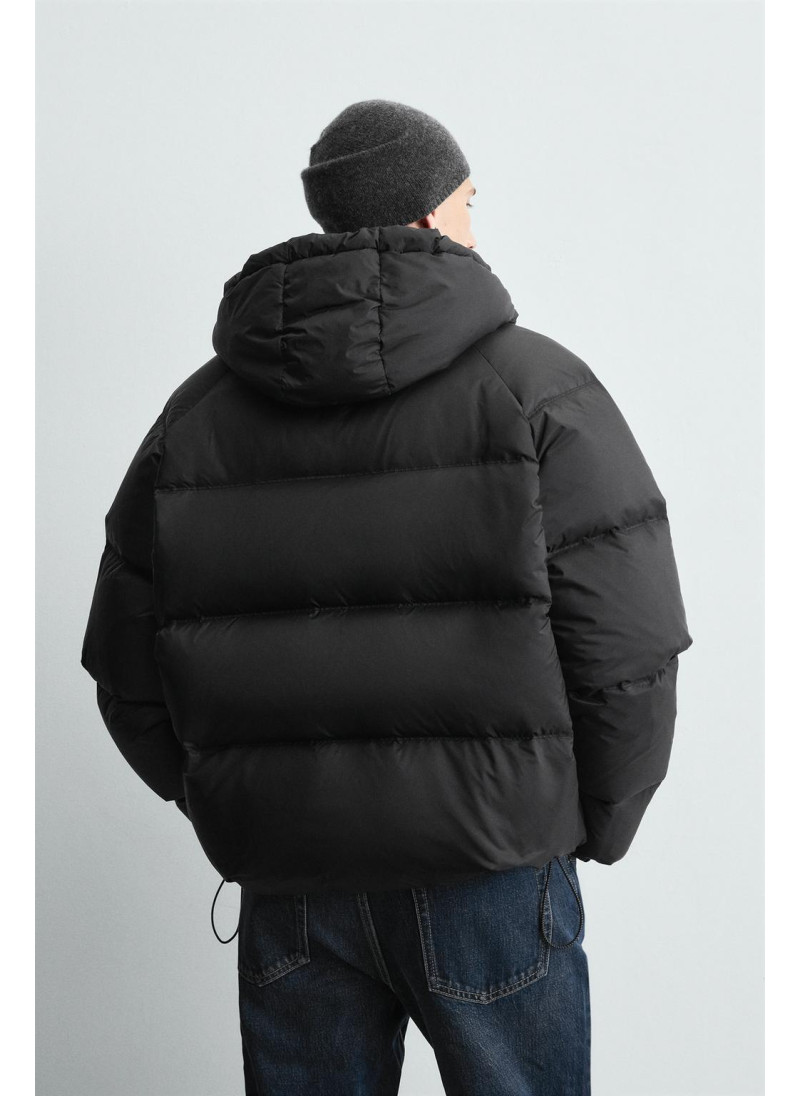 Пуховик с отделкой от влаги из 100% пера Пуховик с отделкой от влаги из 100% пера