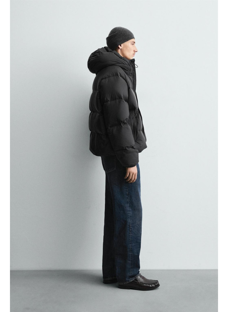 Пуховик с отделкой от влаги из 100% пера Пуховик с отделкой от влаги из 100% пера