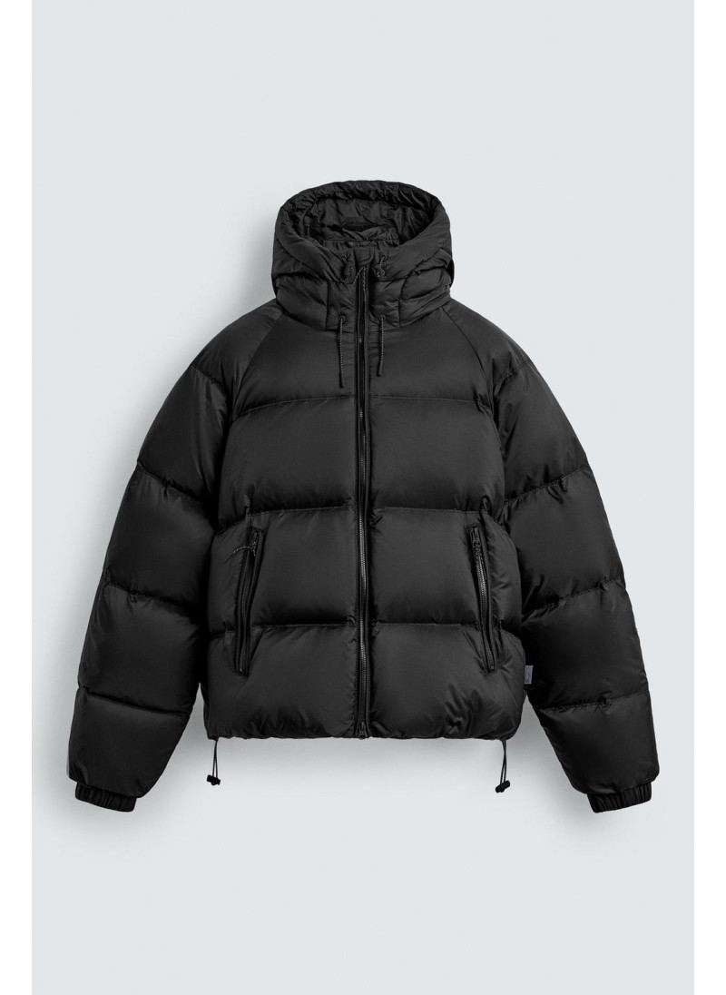 Пуховик с отделкой от влаги из 100% пера Пуховик с отделкой от влаги из 100% пера