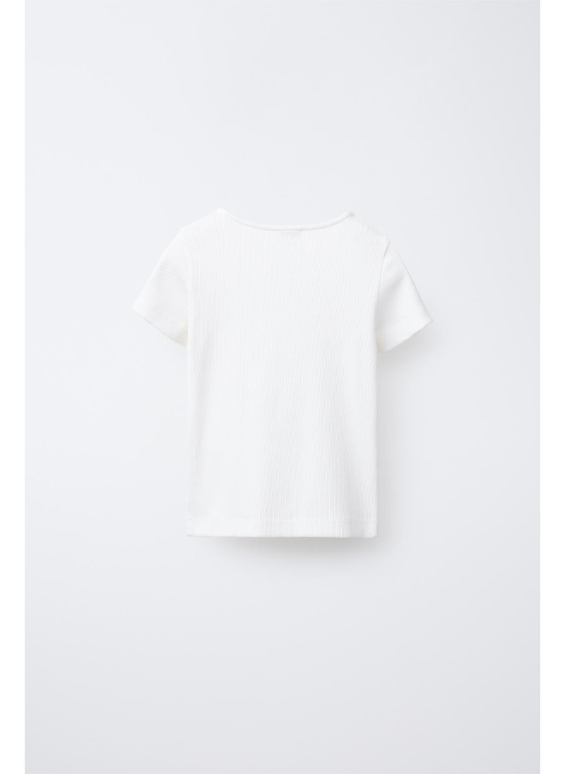 ФУТБОЛКА В РУБЧИК С ПУГОВИЦАМИ ФУТБОЛКА В РУБЧИК С ПУГОВИЦАМИ