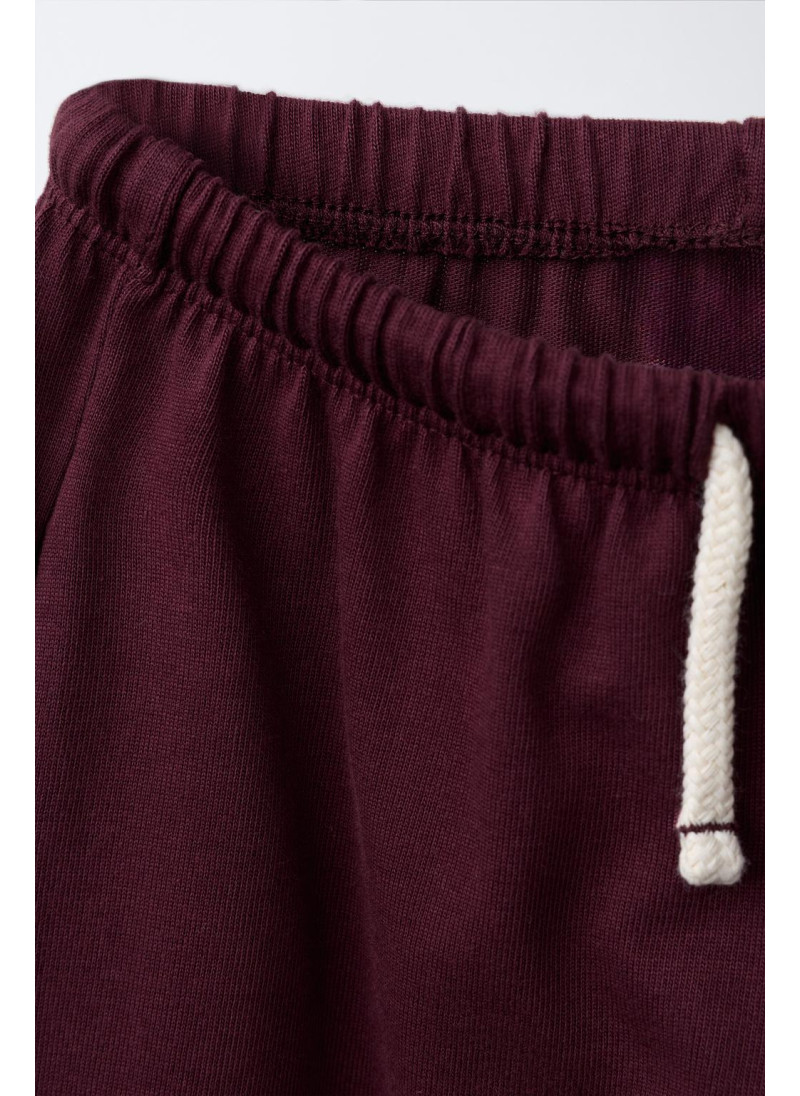 ШИРОКИЕ БРЮКИ ИЗ ПЛОТНОЙ ТКАНИ С ВЫШИВКОЙ ШИРОКИЕ БРЮКИ ИЗ ПЛОТНОЙ ТКАНИ С ВЫШИВКОЙ