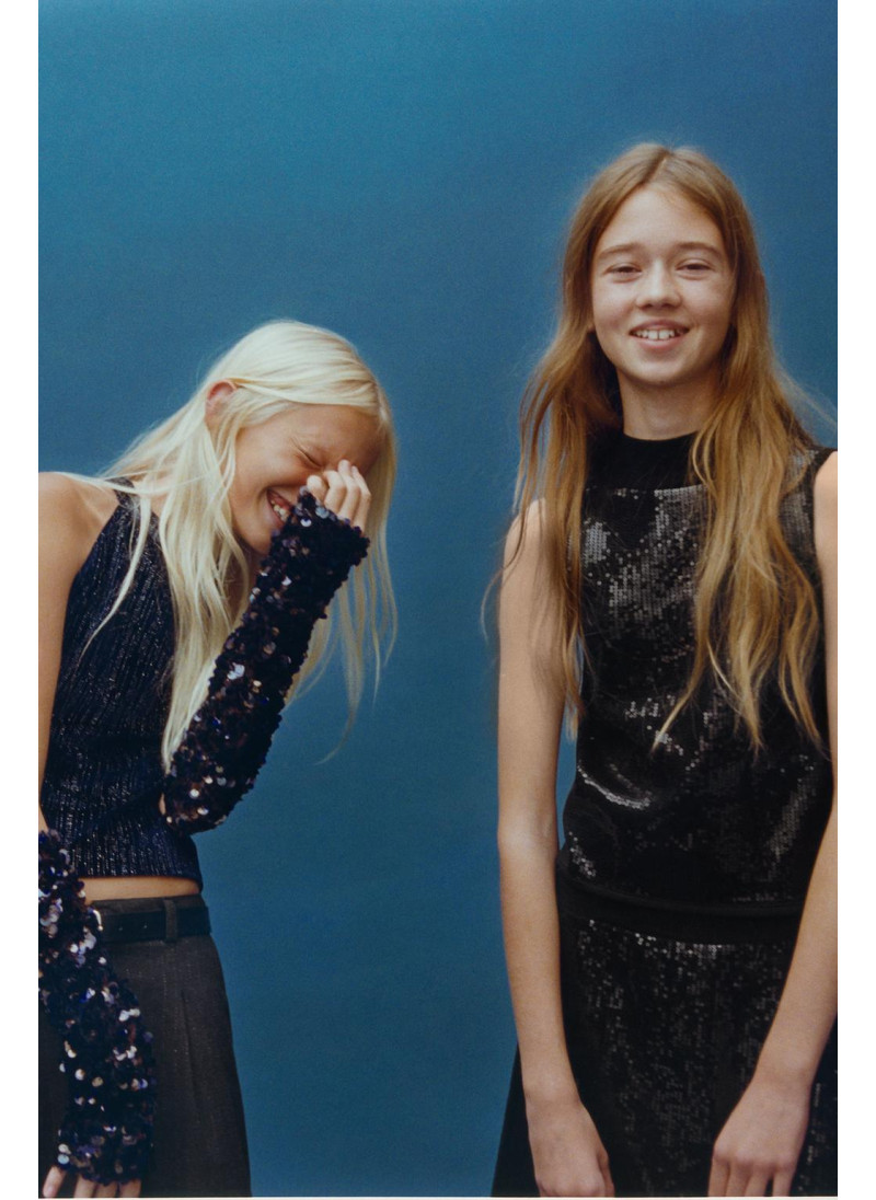 Юбка с пайетками