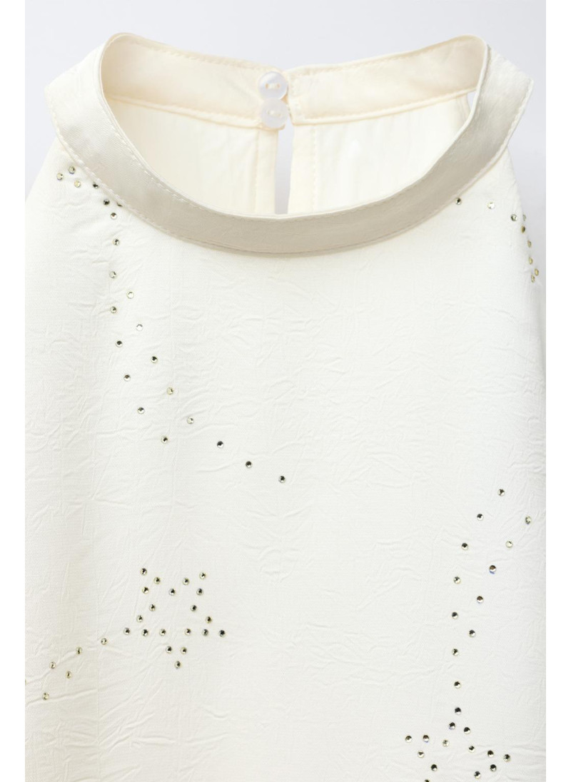 ТОП С ГОРЛОВИНОЙ ХАЛТЕР И СТРАЗАМИ ТОП С ГОРЛОВИНОЙ ХАЛТЕР И СТРАЗАМИ