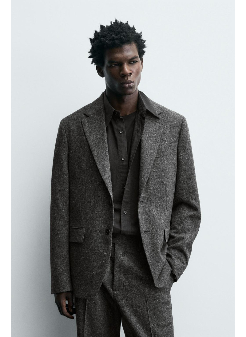 Пиджак-костюм из коллекции limited edition с текстурированным шерстяным составом Пиджак-костюм из коллекции limited edition с текстурированным шерстяным составом