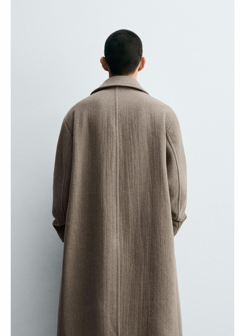 ПАЛЬТО RELAXED FIT ИЗ ШЕРСТИ ПАЛЬТО RELAXED FIT ИЗ ШЕРСТИ