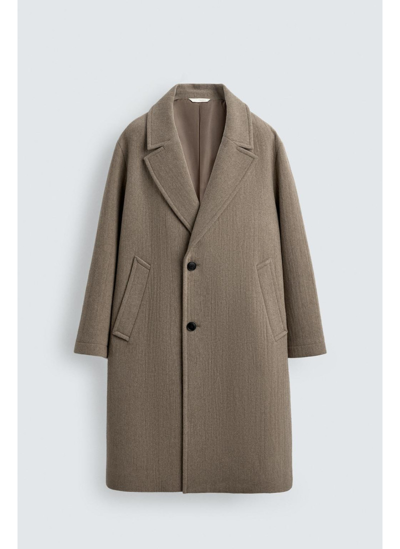 ПАЛЬТО RELAXED FIT ИЗ ШЕРСТИ ПАЛЬТО RELAXED FIT ИЗ ШЕРСТИ