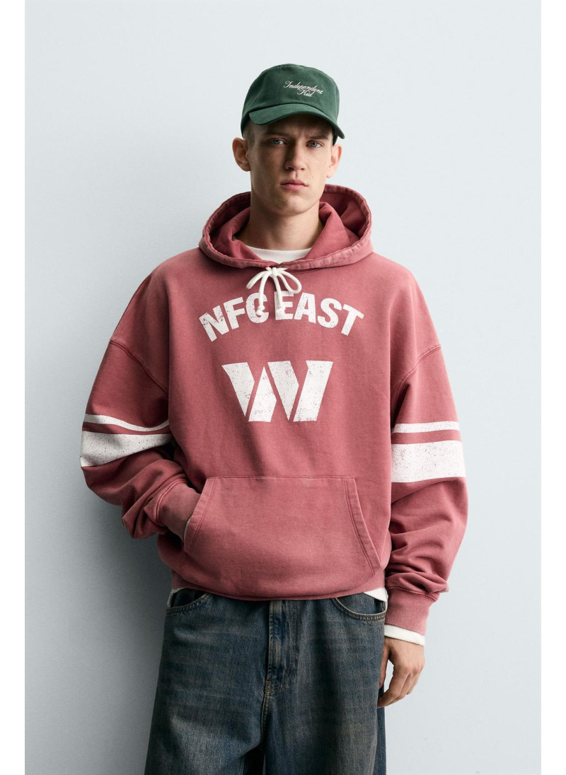 ТОЛСТОВКА С КАПЮШОНОМ NFL WASHINGTON COMMANDERS ТОЛСТОВКА С КАПЮШОНОМ NFL WASHINGTON COMMANDERS