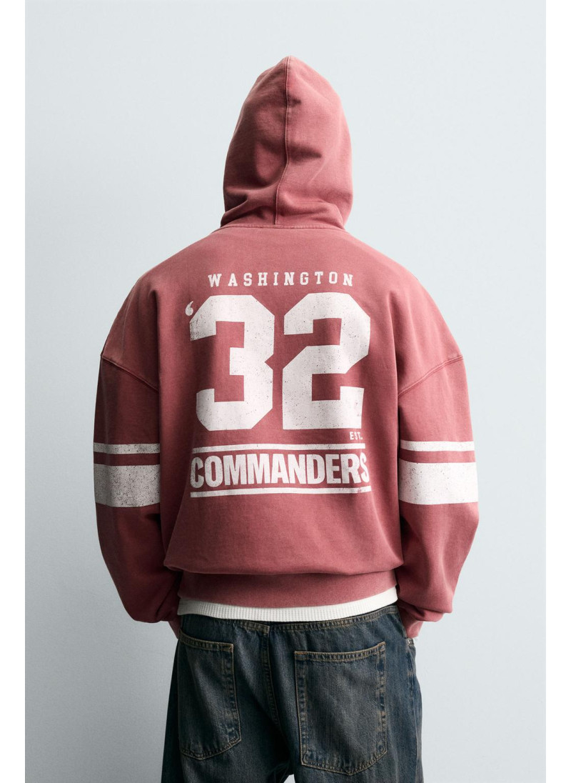ТОЛСТОВКА С КАПЮШОНОМ NFL WASHINGTON COMMANDERS ТОЛСТОВКА С КАПЮШОНОМ NFL WASHINGTON COMMANDERS