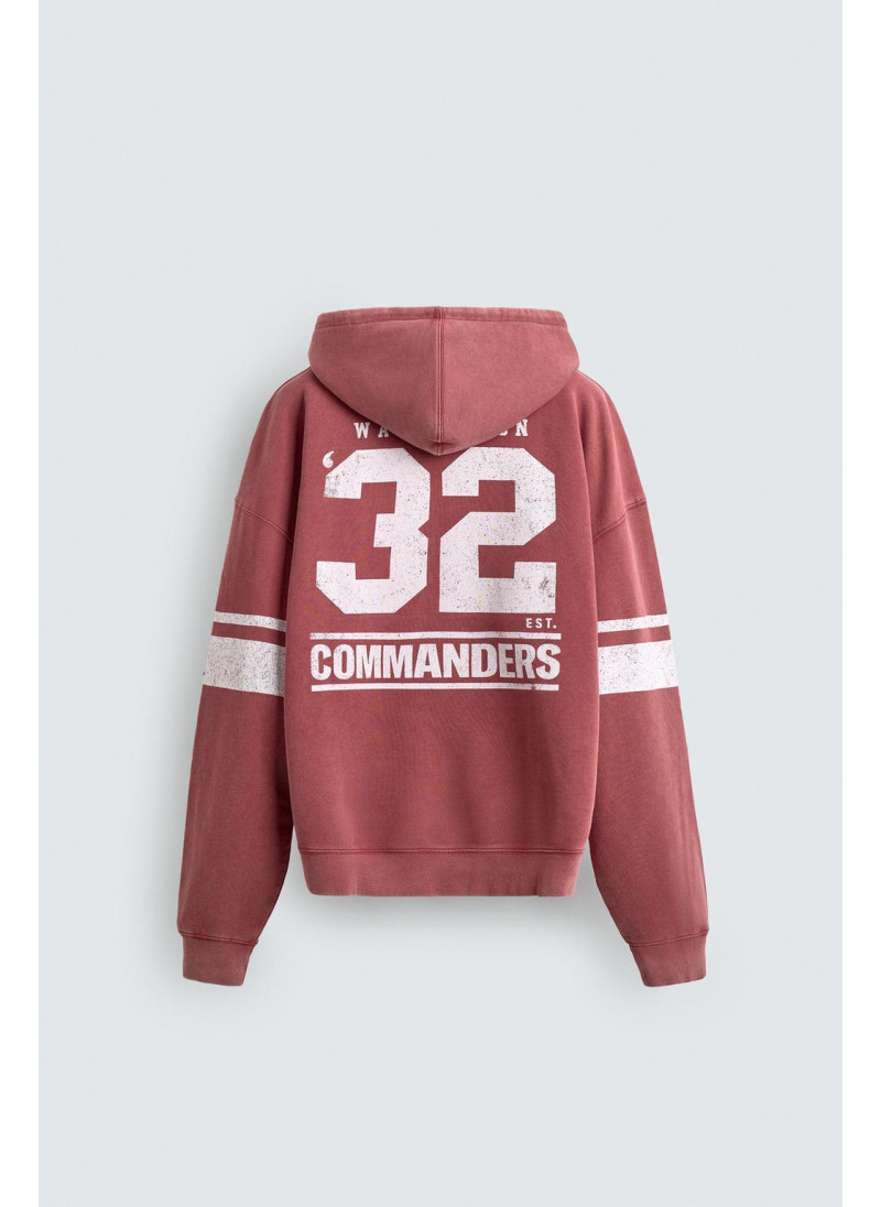 ТОЛСТОВКА С КАПЮШОНОМ NFL WASHINGTON COMMANDERS ТОЛСТОВКА С КАПЮШОНОМ NFL WASHINGTON COMMANDERS