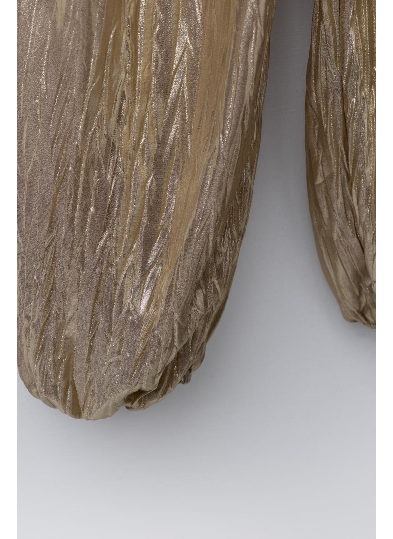 МЕТАЛЛИЗИРОВАННЫЕ БРЮКИ-БОМБАШКИ МЕТАЛЛИЗИРОВАННЫЕ БРЮКИ-БОМБАШКИ