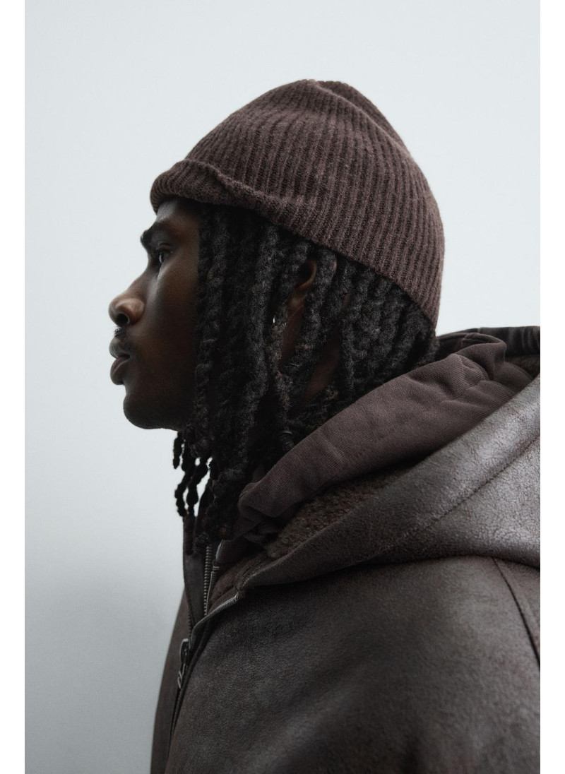 ШАПКА БИНИ В РУБЧИК ИЗ ШЕРСТИ ШАПКА БИНИ В РУБЧИК ИЗ ШЕРСТИ