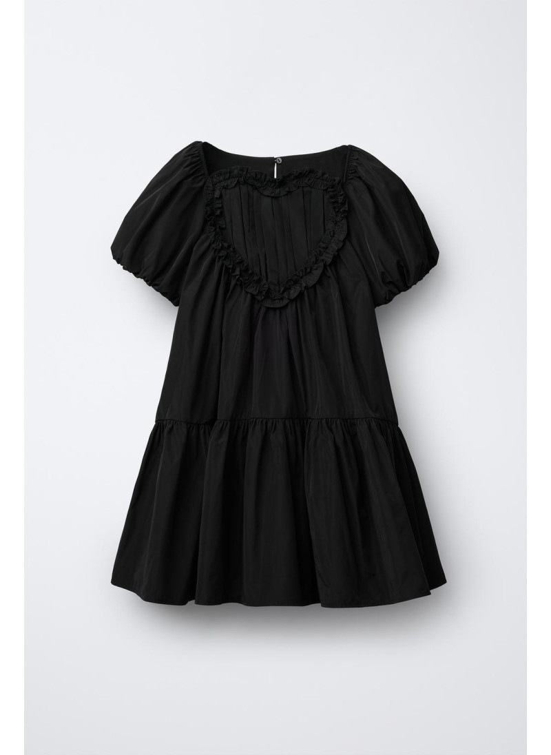 Платье из тафты с сердцем Платье из тафты с сердцем