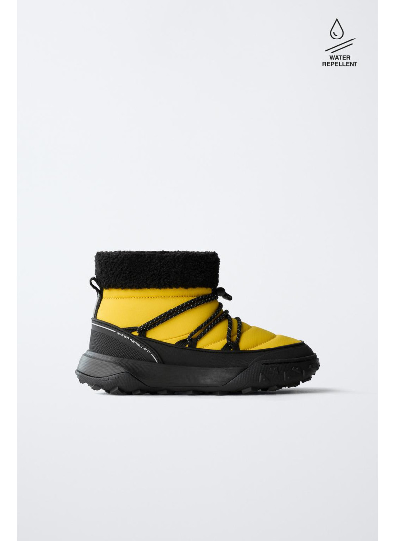 Утепленные сапоги от падающего снега с пряжками Утепленные сапоги от падающего снега с пряжками