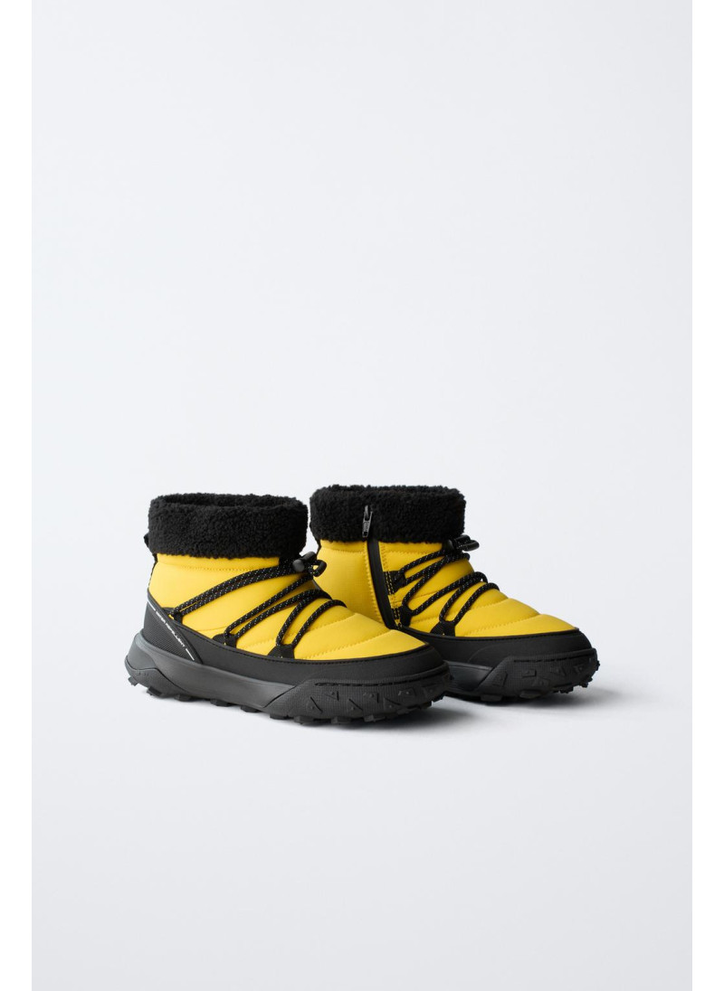 Утепленные сапоги от падающего снега с пряжками Утепленные сапоги от падающего снега с пряжками