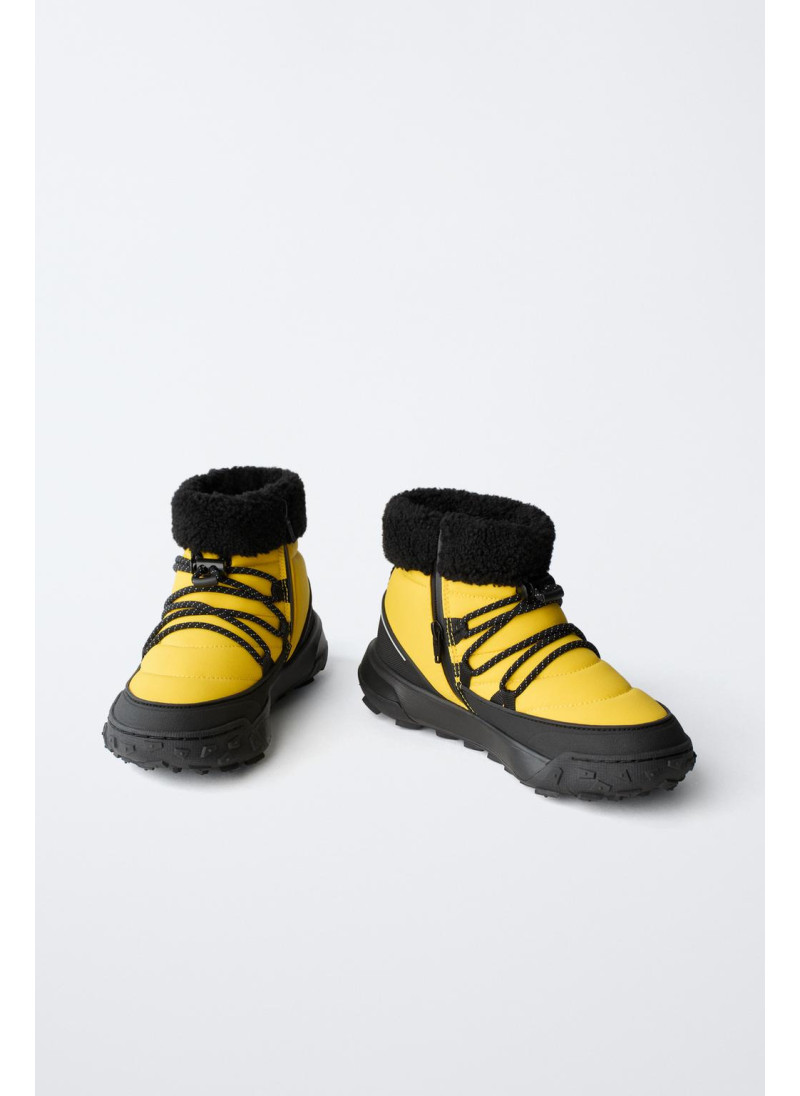 Утепленные сапоги от падающего снега с пряжками Утепленные сапоги от падающего снега с пряжками