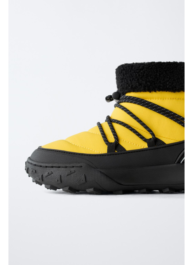 Утепленные сапоги от падающего снега с пряжками Утепленные сапоги от падающего снега с пряжками