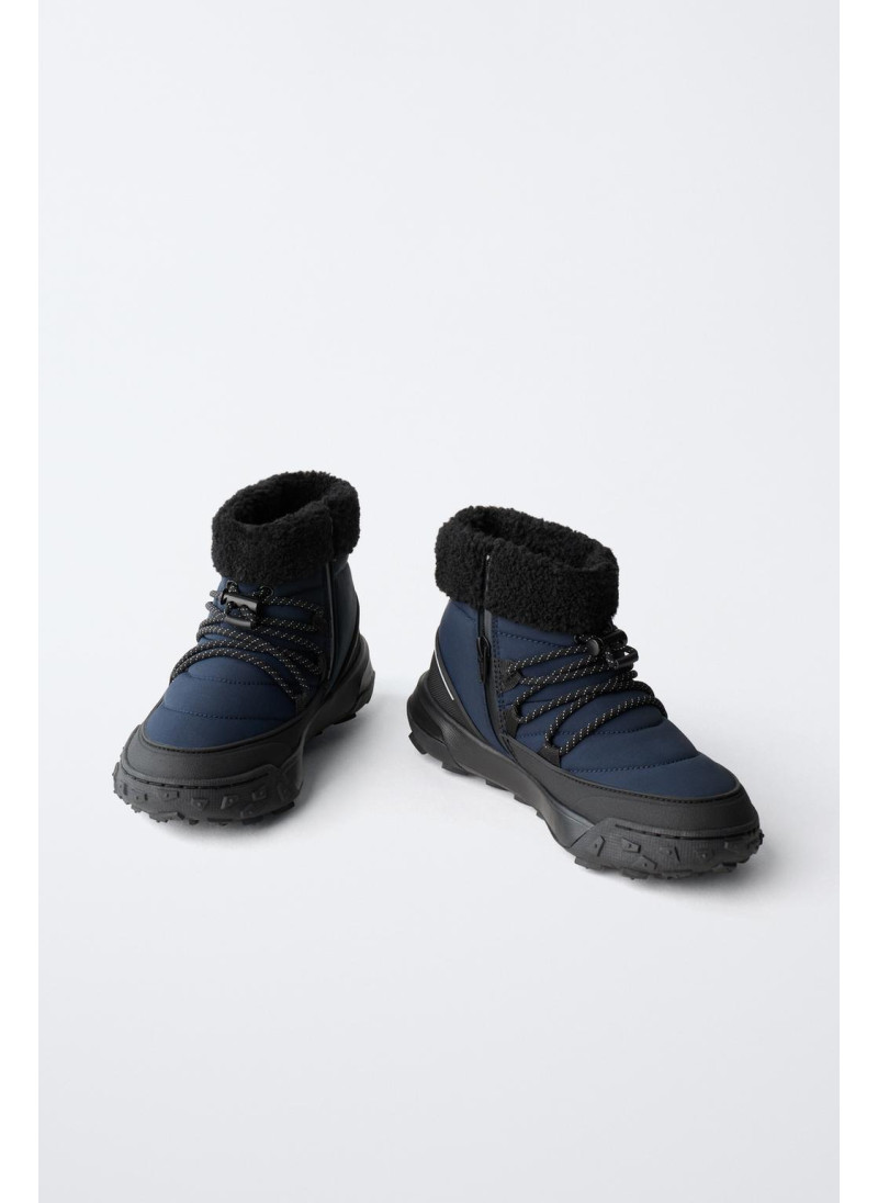 Утепленные сапоги от падающего снега с пряжками Утепленные сапоги от падающего снега с пряжками