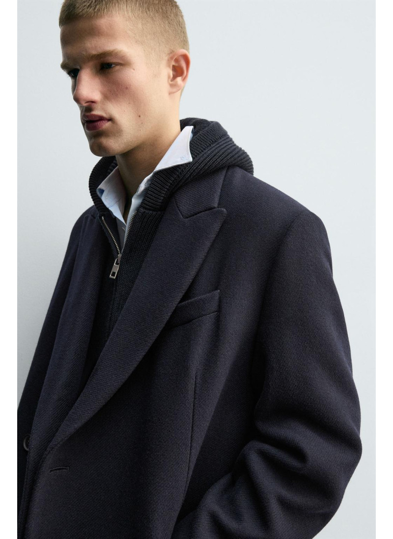 Пальто из структурной шерсти Пальто из структурной шерсти