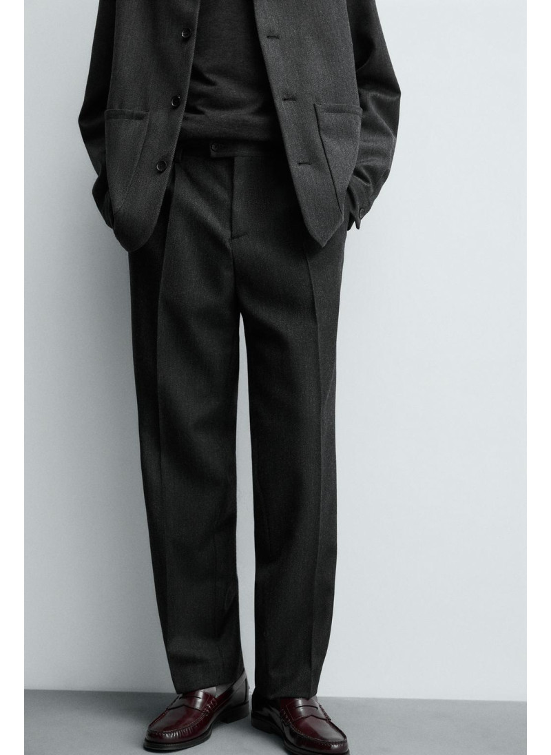 БРЮКИ ИЗ 100% ШЕРСТИ БРЮКИ ИЗ 100% ШЕРСТИ