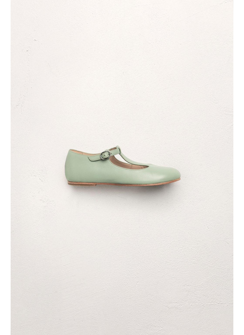 Туфли балетки t-bar из кожи - лимитированная коллекция Туфли балетки t-bar из кожи - лимитированная коллекция