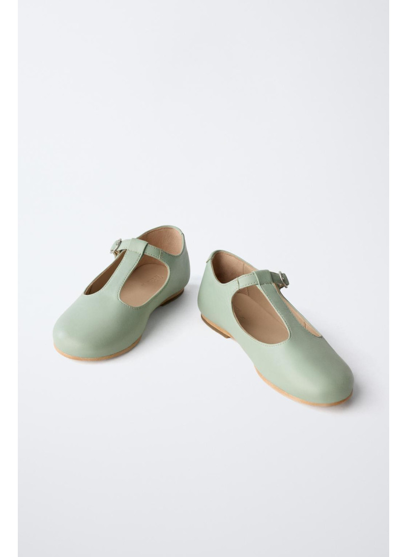 Туфли балетки t-bar из кожи - лимитированная коллекция Туфли балетки t-bar из кожи - лимитированная коллекция