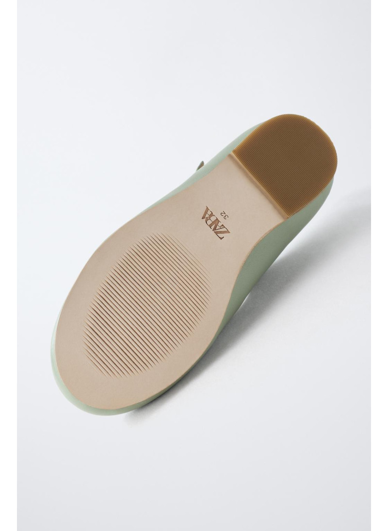 Туфли балетки t-bar из кожи - лимитированная коллекция Туфли балетки t-bar из кожи - лимитированная коллекция