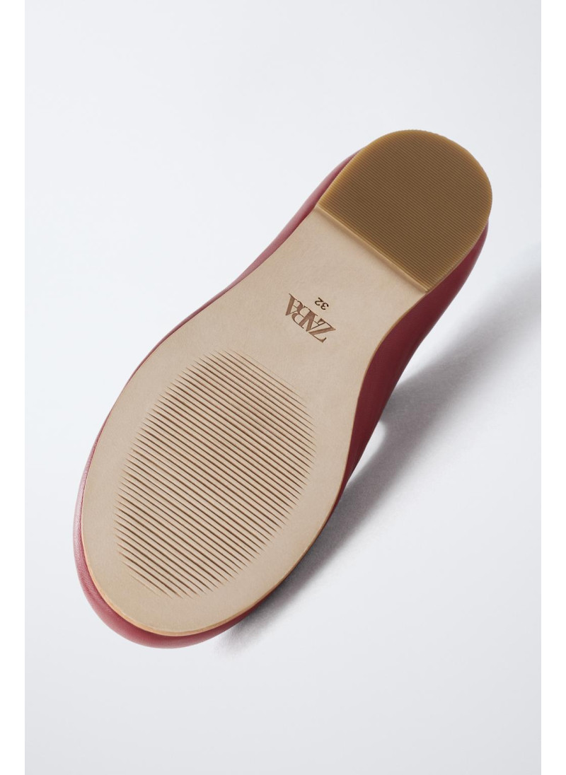 Туфли балетки t-bar из кожи - лимитированная коллекция Туфли балетки t-bar из кожи - лимитированная коллекция