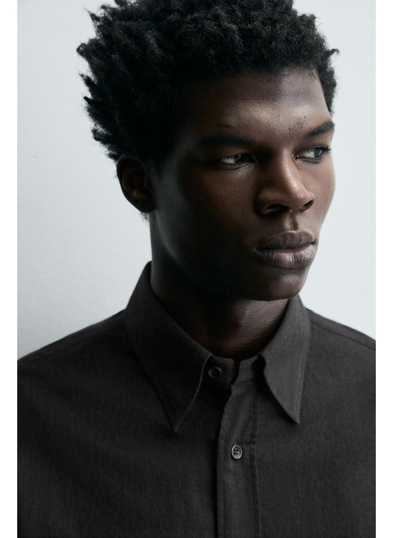 Рубашка из хлопка свободного кроя limited edition Рубашка из хлопка свободного кроя limited edition