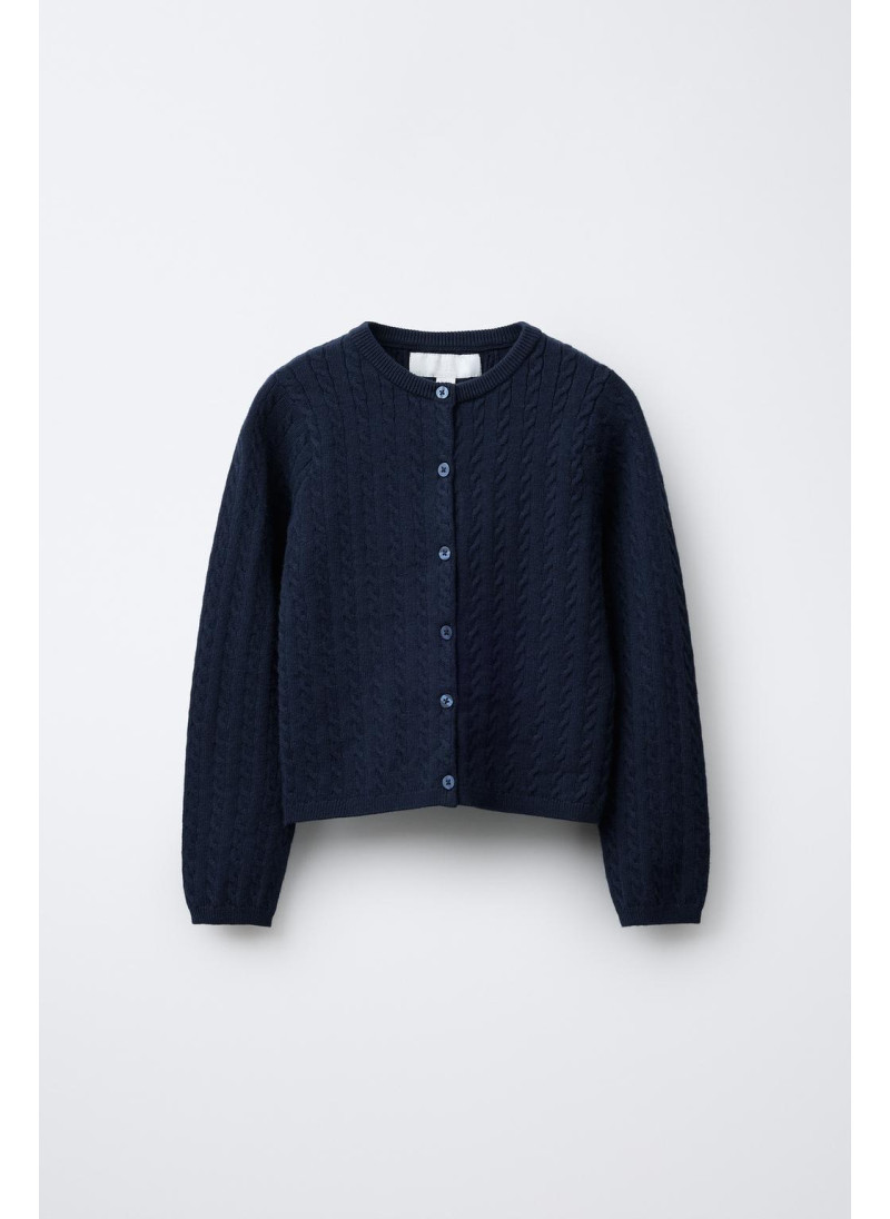 КАРДИГАН С УЗОРОМ «КОСЫ» КАРДИГАН С УЗОРОМ «КОСЫ»