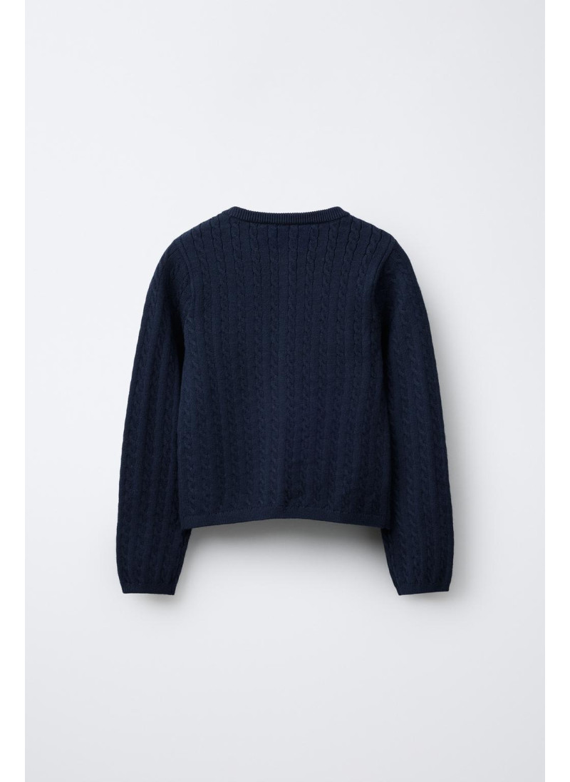 КАРДИГАН С УЗОРОМ «КОСЫ» КАРДИГАН С УЗОРОМ «КОСЫ»