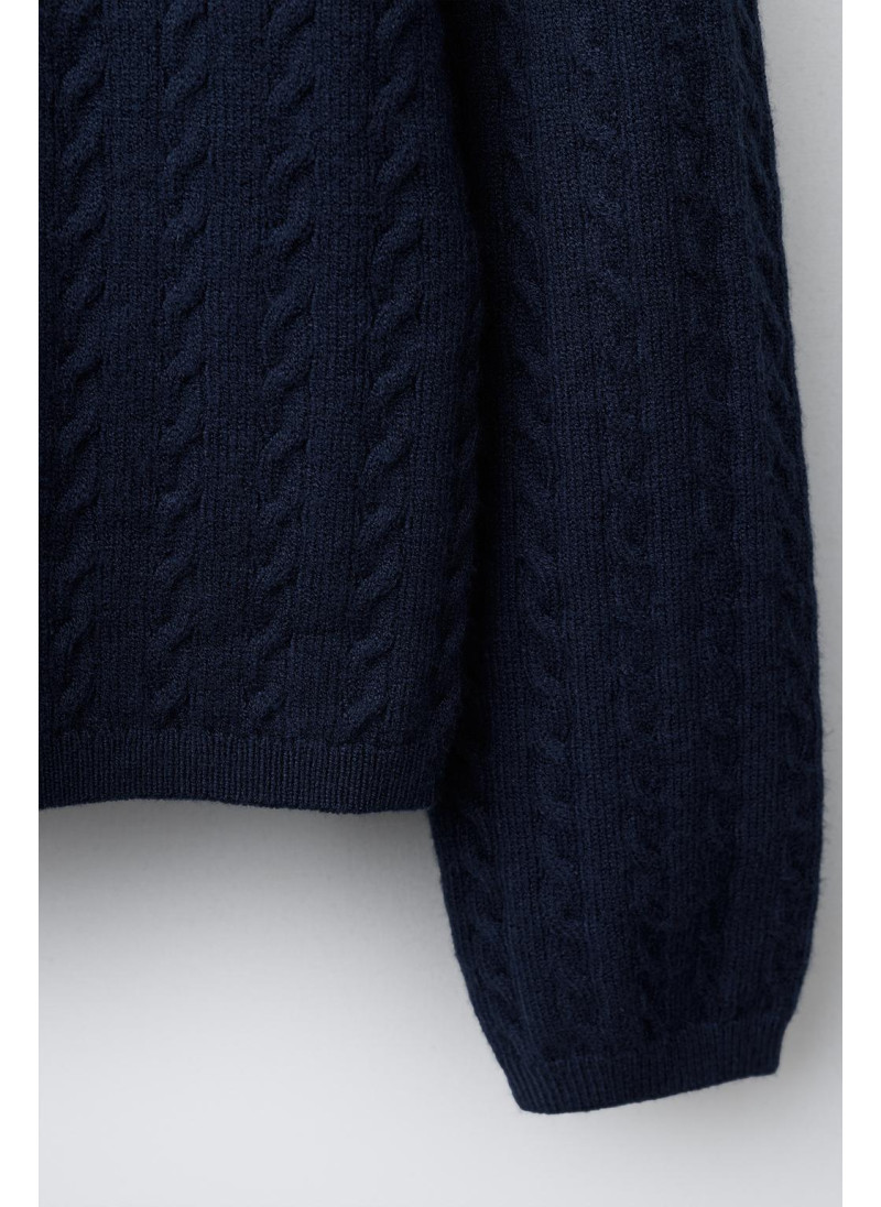 КАРДИГАН С УЗОРОМ «КОСЫ» КАРДИГАН С УЗОРОМ «КОСЫ»