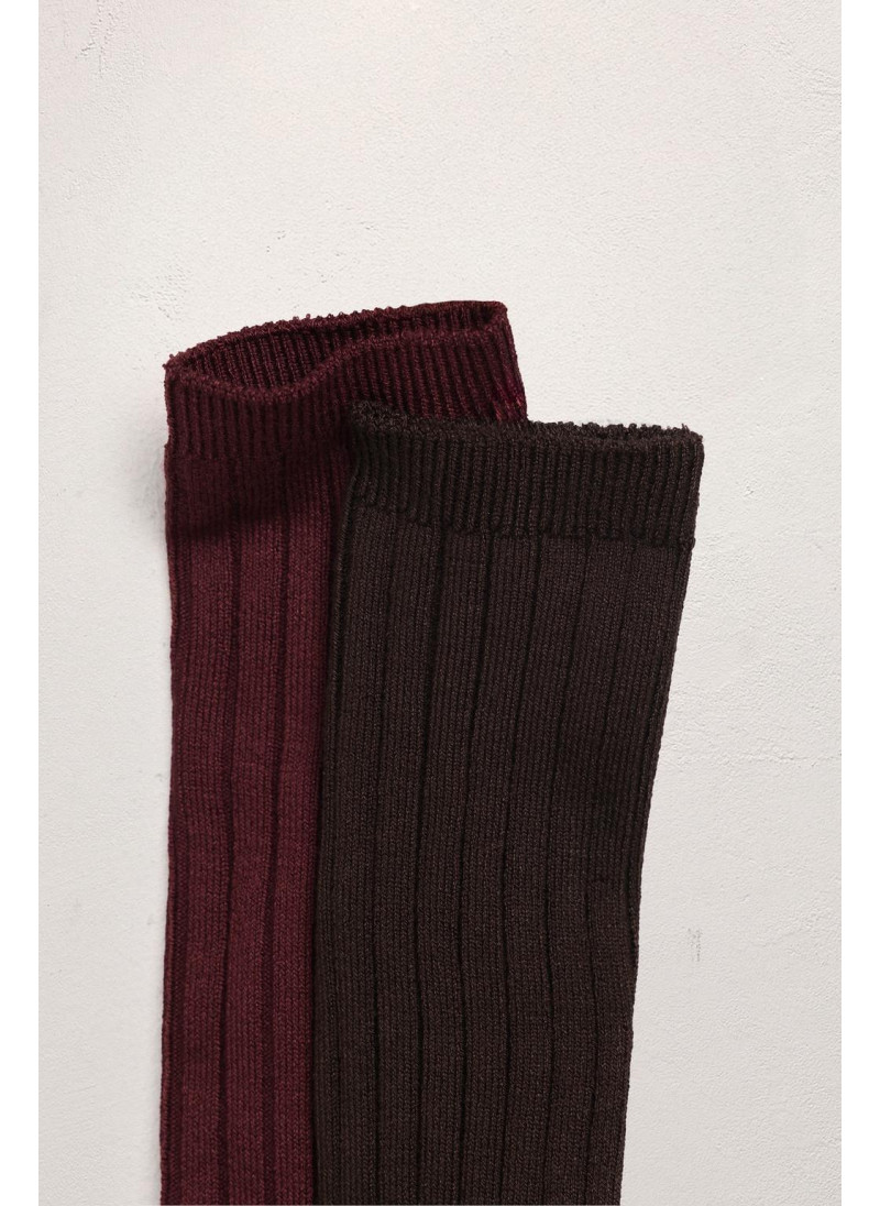 Набор из двух пар длинных жаккардовых носков limited edition Набор из двух пар длинных жаккардовых носков limited edition